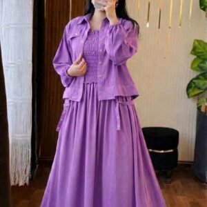 Smoking shirt gown