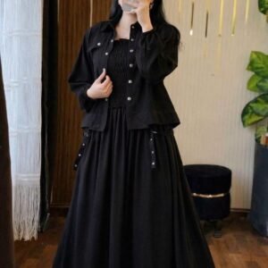 Smoking shirt gown