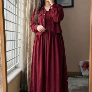 Readymade Unique Western Fashion Ladis smoky shirt Gown garments Georgette style dress for women