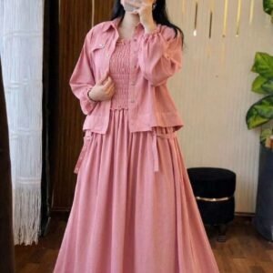 Smoking shirt gown