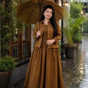 Smoking shirt gown